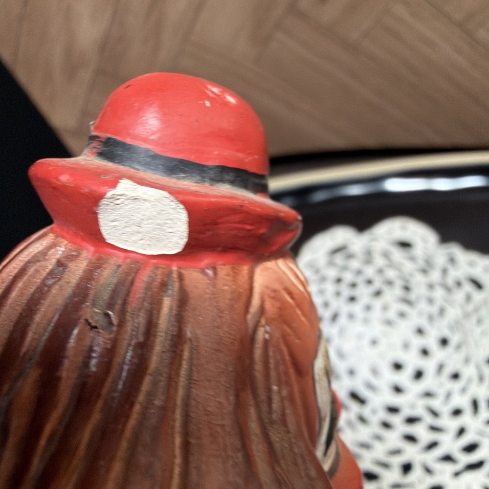 Norleans‎ Japanese Figurine - Clown -Handmade Portugal Chalk Style - Picture 9 of 16